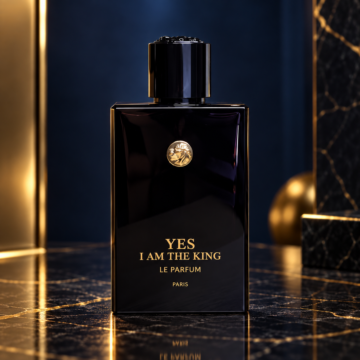 yes i am the king le parfum – flacon et boîte yes i am the king le parfum – flacon et boîte